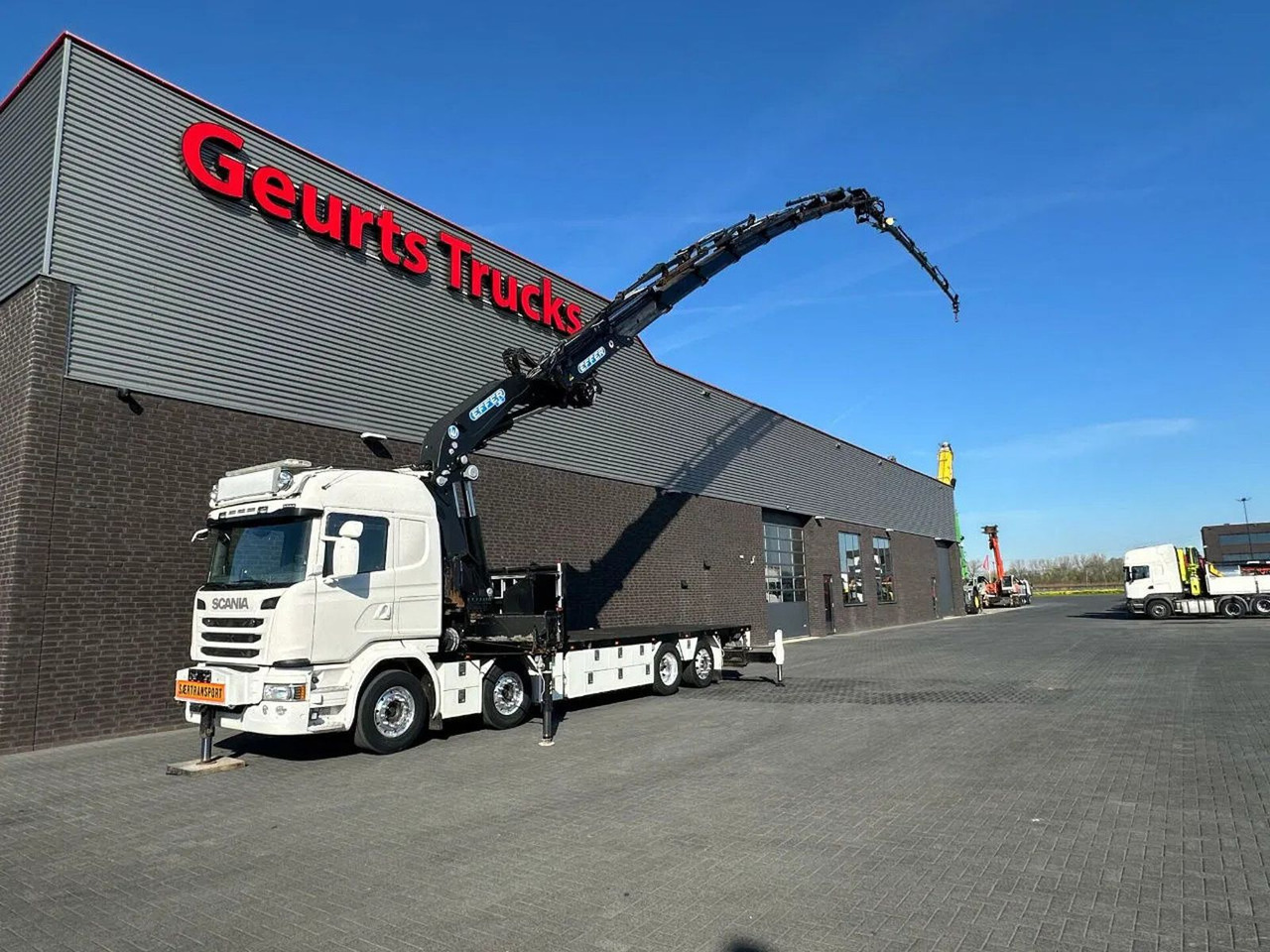 Scania G490 LB8X2*6HNB MET EFFER 955/8S +JIB 6S KRAAN / - 起重车:图2 Scania G490 LB8X2*6HNB MET EFFER 955/8S +JIB 6S KRAAN / - 起重车:图2