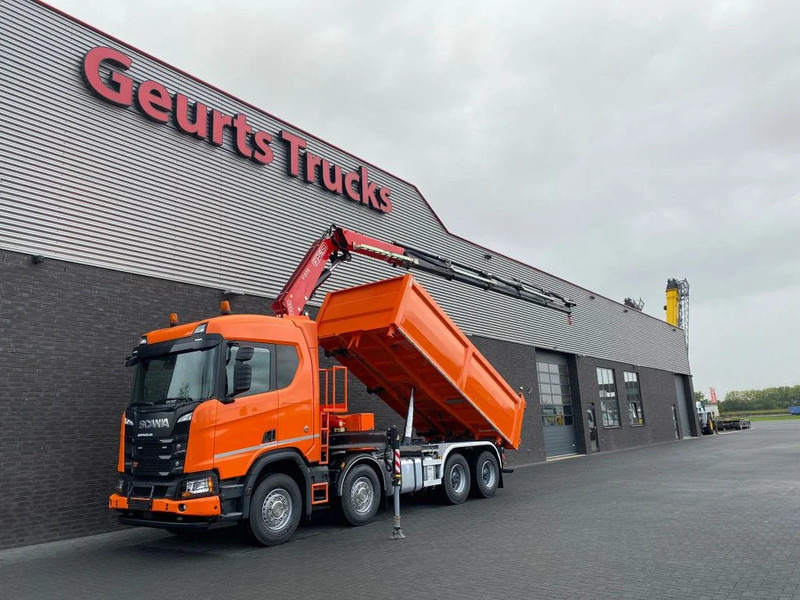 Scania R650 V8 NGS XT 8X4 + KIPPER + FASSI F275A.2.25 KRAAN/KRAN/CRANE/GRUA - 翻斗车, 起重车:图2 Scania R650 V8 NGS XT 8X4 + KIPPER + FASSI F275A.2.25 KRAAN/KRAN/CRANE/GRUA - 翻斗车, 起重车:图2