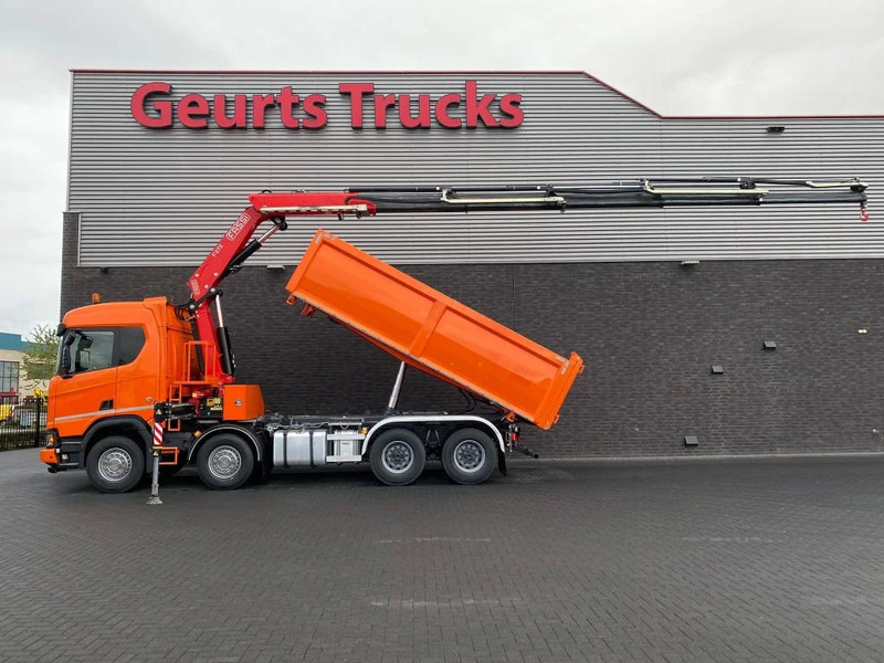 Scania R650 V8 NGS XT 8X4 + KIPPER + FASSI F275A.2.25 KRAAN/KRAN/CRANE/GRUA - 翻斗车, 起重车:图1 Scania R650 V8 NGS XT 8X4 + KIPPER + FASSI F275A.2.25 KRAAN/KRAN/CRANE/GRUA - 翻斗车, 起重车:图1