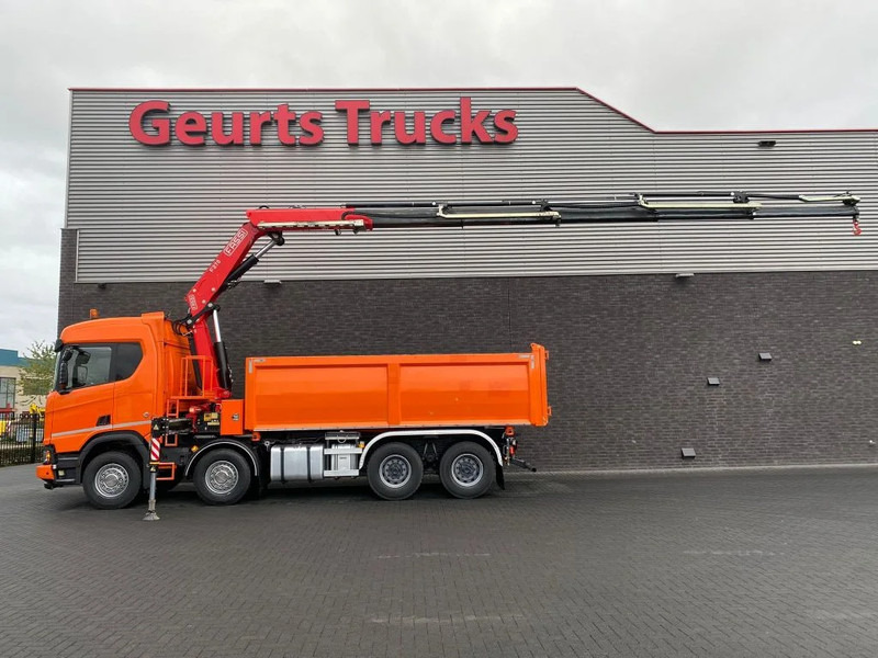 Scania R650 V8 NGS XT 8X4 + KIPPER + FASSI F275A.2.25 KRAAN/KRAN/CRANE/GRUA - 翻斗车, 起重车:图4 Scania R650 V8 NGS XT 8X4 + KIPPER + FASSI F275A.2.25 KRAAN/KRAN/CRANE/GRUA - 翻斗车, 起重车:图4