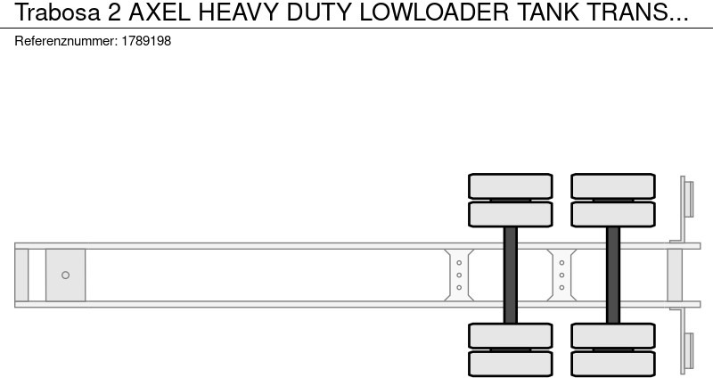 低装载半拖车 Trabosa 2 AXEL HEAVY DUTY LOWLOADER TANK TRANSPORT:图15 低装载半拖车 Trabosa 2 AXEL HEAVY DUTY LOWLOADER TANK TRANSPORT:图15