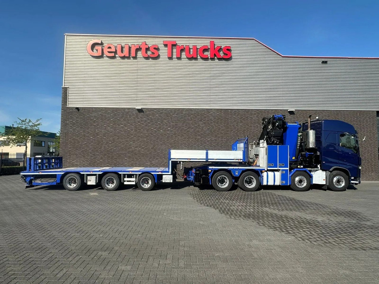Volvo FH 540 8X4 TREKKER / BAKWAGEN MET PALFINGER PK13 - 起重车:图4 Volvo FH 540 8X4 TREKKER / BAKWAGEN MET PALFINGER PK13 - 起重车:图4