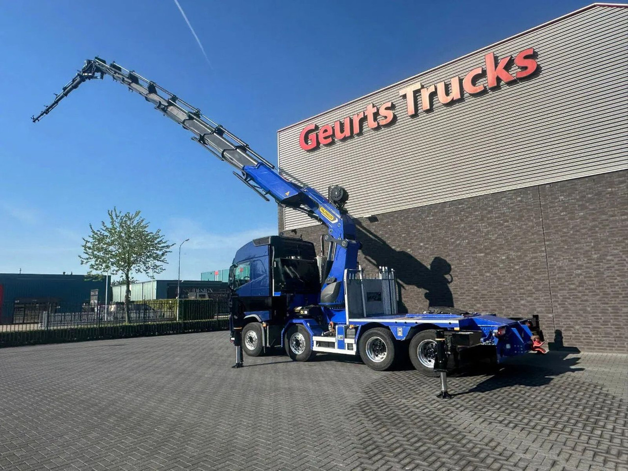 Volvo FH 540 8X4 TREKKER / BAKWAGEN MET PALFINGER PK13 - 起重车:图4 Volvo FH 540 8X4 TREKKER / BAKWAGEN MET PALFINGER PK13 - 起重车:图4