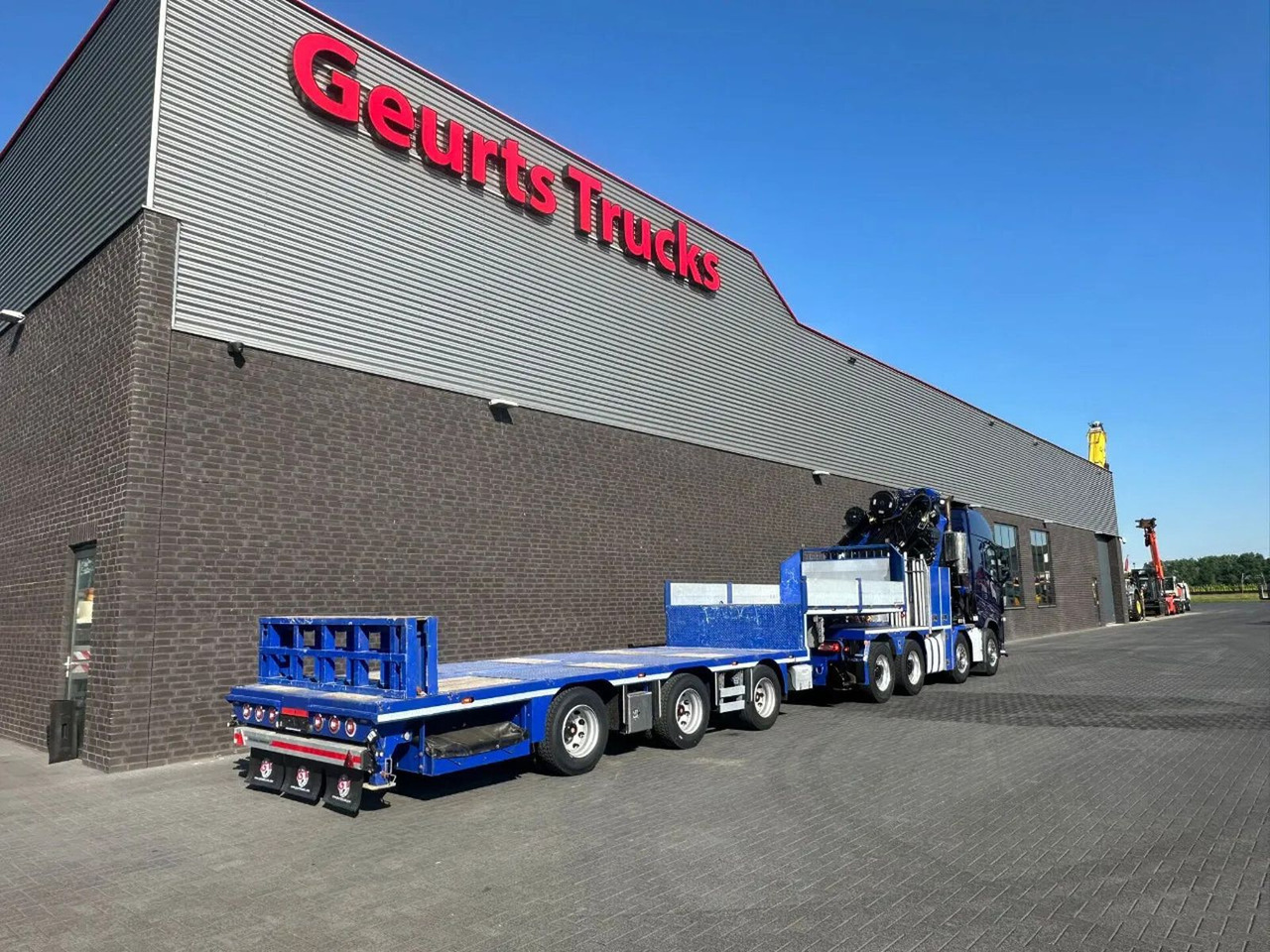 Volvo FH 540 8X4 TREKKER / BAKWAGEN MET PALFINGER PK13 - 起重车:图5 Volvo FH 540 8X4 TREKKER / BAKWAGEN MET PALFINGER PK13 - 起重车:图5
