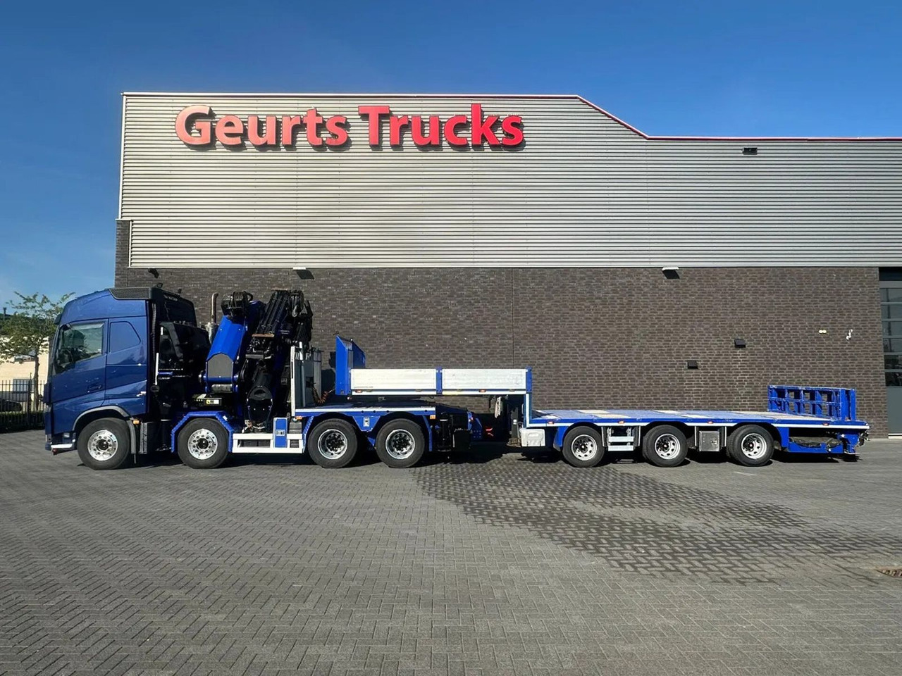 Volvo FH 540 8X4 TREKKER / BAKWAGEN MET PALFINGER PK13 - 起重车:图1 Volvo FH 540 8X4 TREKKER / BAKWAGEN MET PALFINGER PK13 - 起重车:图1