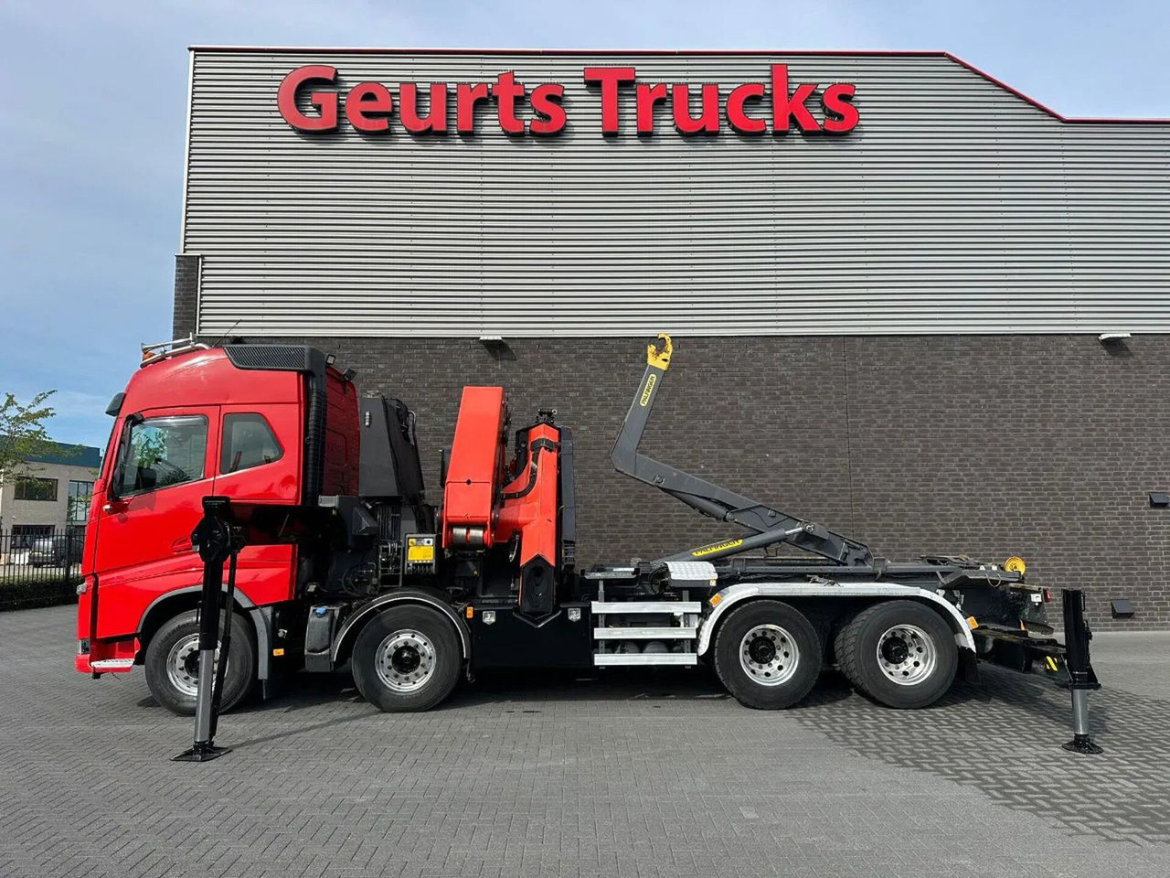 吊钩升降车, 起重车 Volvo FH 540 8X4F R PK78002-SH KRAAN / KRAN / CRANE +：图10