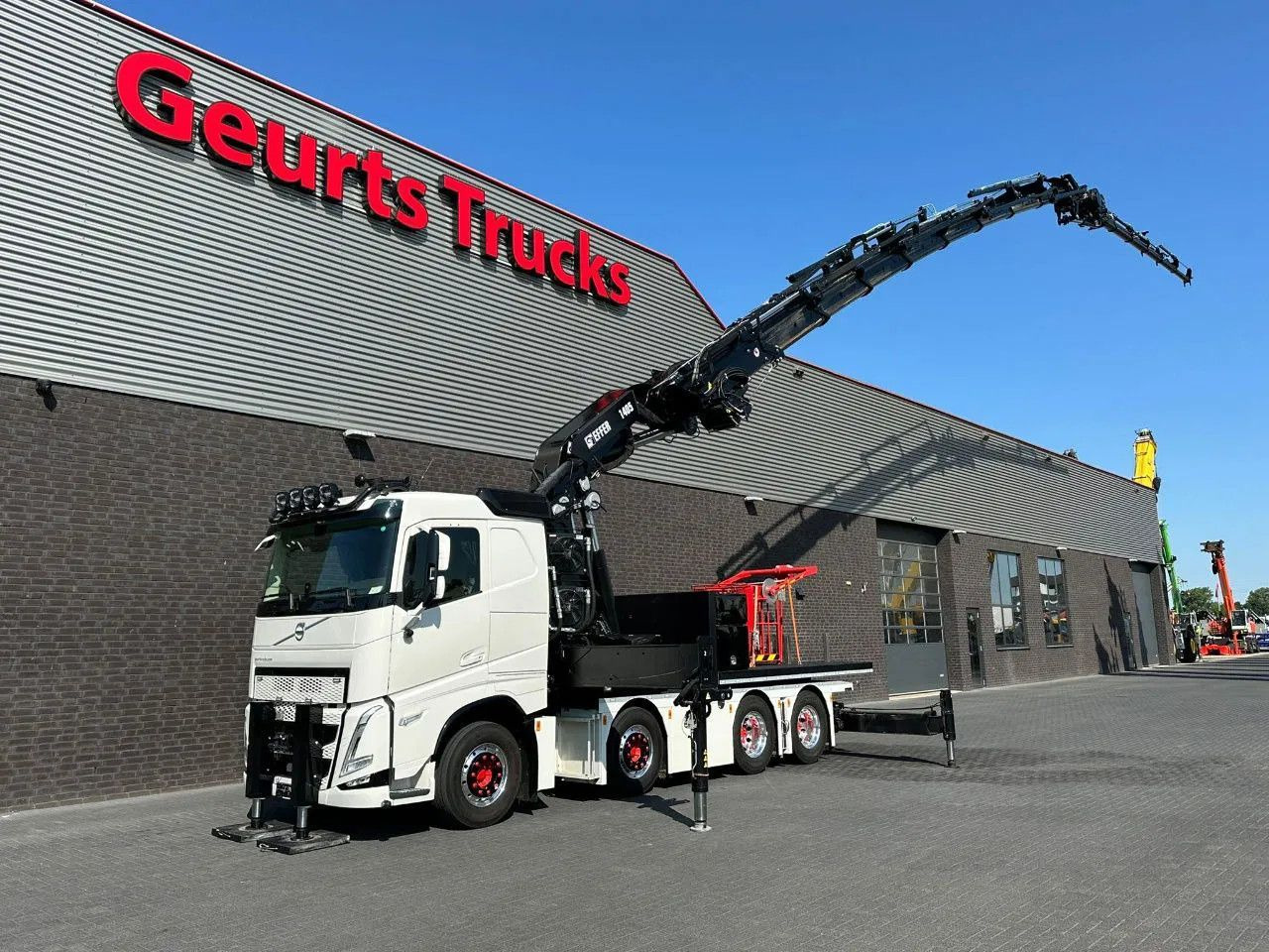 Volvo FH 540 8X4F R TREKKER / BAKWAGEN MET EFFER 1405/ - 起重车:图2 Volvo FH 540 8X4F R TREKKER / BAKWAGEN MET EFFER 1405/ - 起重车:图2