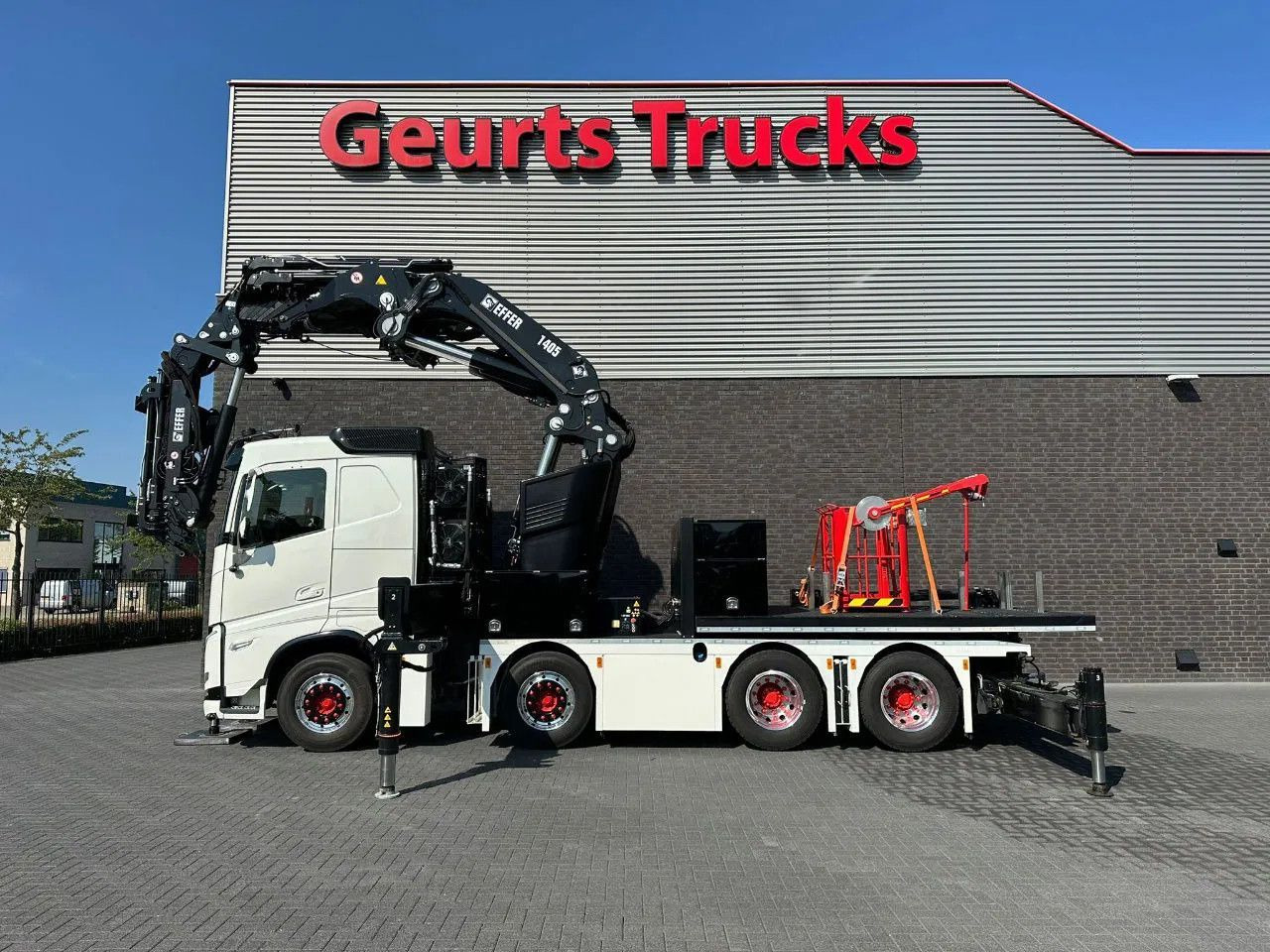 Volvo FH 540 8X4F R TREKKER / BAKWAGEN MET EFFER 1405/ 租赁 Volvo FH 540 8X4F R TREKKER / BAKWAGEN MET EFFER 1405/：图7