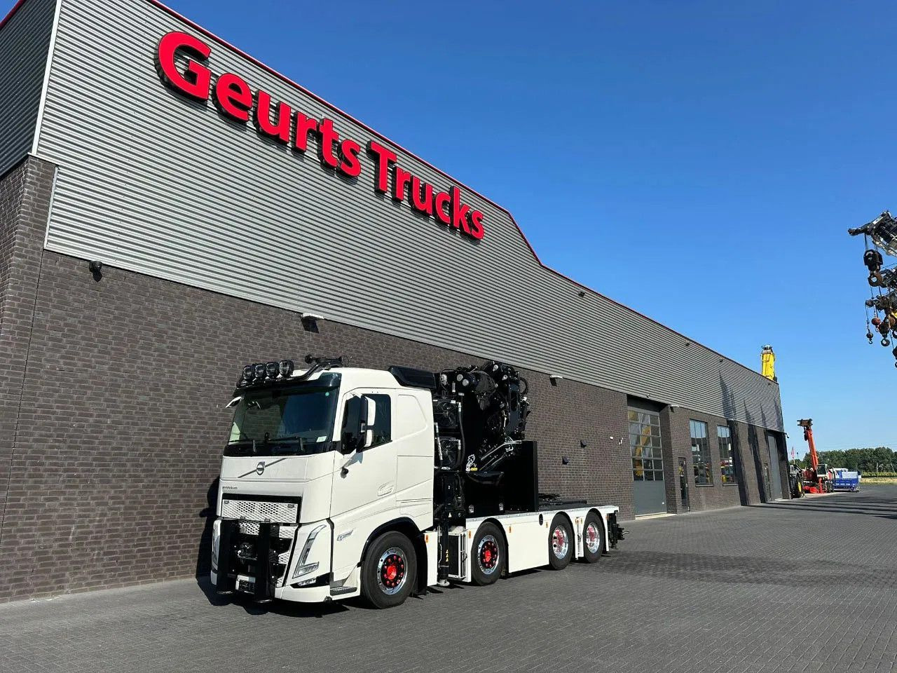 Volvo FH 540 8X4F R TREKKER / BAKWAGEN MET EFFER 1405/ 租赁 Volvo FH 540 8X4F R TREKKER / BAKWAGEN MET EFFER 1405/：图12