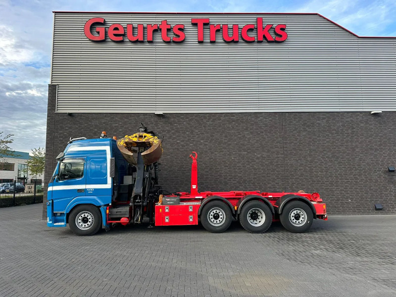 Volvo FM 500 8X2 HIAB MULTILIFT HAAKARMSYSTEM / ABROLLKIPPER / HOOKLIFT MET HIAB LOGLIFT 165Z LAADKRAAN - 吊钩升降车, 起重车:图4 Volvo FM 500 8X2 HIAB MULTILIFT HAAKARMSYSTEM / ABROLLKIPPER / HOOKLIFT MET HIAB LOGLIFT 165Z LAADKRAAN - 吊钩升降车, 起重车:图4