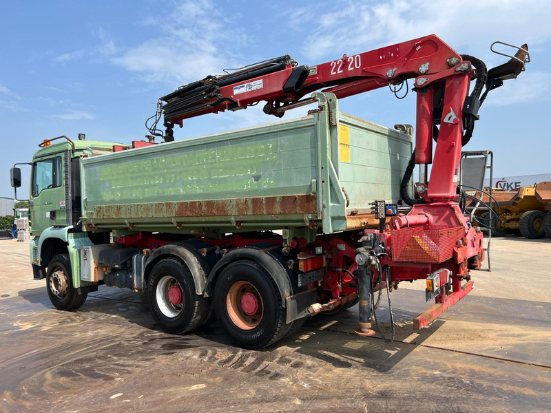 MAN TGA 26.480 6x4 tipper + HMF crane - 翻斗车, 起重车:图4 MAN TGA 26.480 6x4 tipper + HMF crane - 翻斗车, 起重车:图4