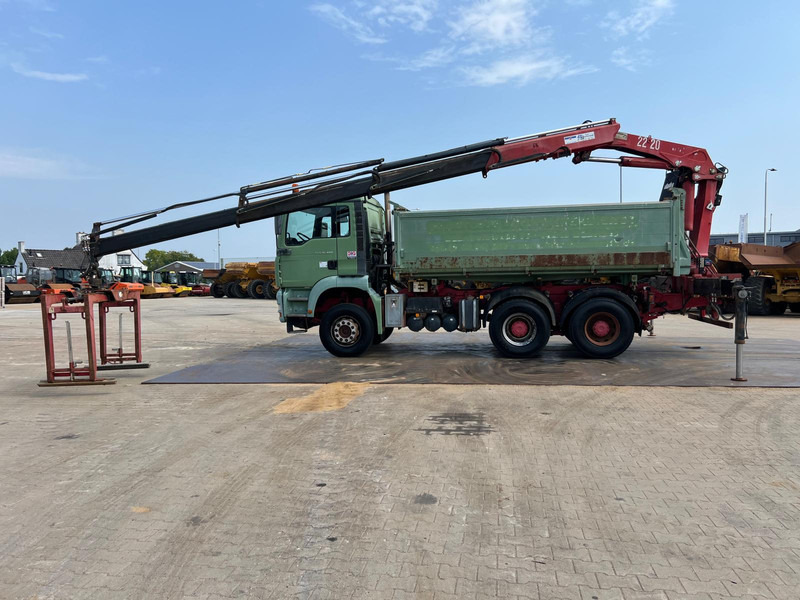 MAN TGA 26.480 6x4 tipper + HMF crane - 翻斗车, 起重车:图2 MAN TGA 26.480 6x4 tipper + HMF crane - 翻斗车, 起重车:图2