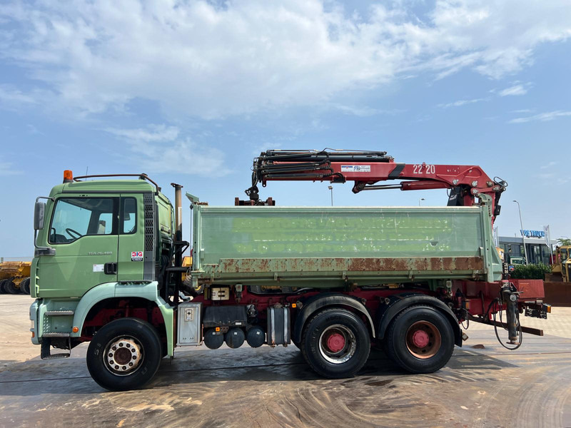 MAN TGA 26.480 tipper + HMF crane - 翻斗车, 起重车:图3 MAN TGA 26.480 tipper + HMF crane - 翻斗车, 起重车:图3