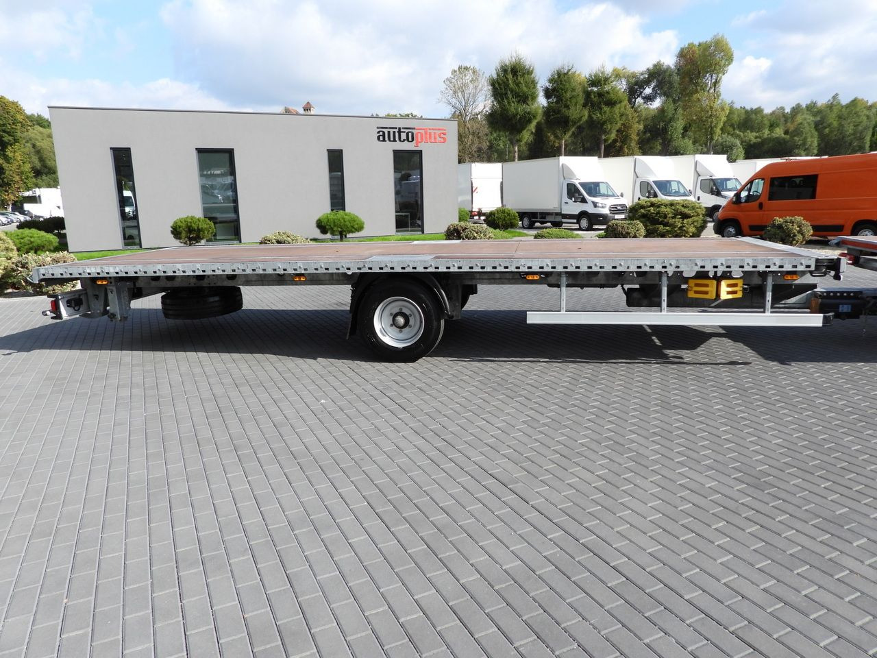 集装箱运输车/ 可拆卸车身的卡车 DAF LF 230 CONTAINER CARRIER PLATFORM + TRAILER WEBASTO CRUISE CONTROL LED LIGHTS PNEUMATICS AUTOMATIC TRANSMISSION  TWIN WHEELS AIR CONDITIONING  230HP：图33