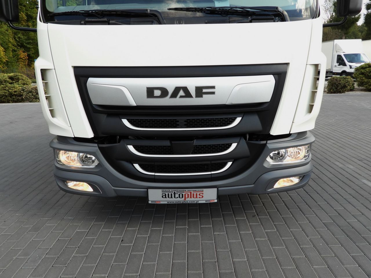集装箱运输车/ 可拆卸车身的卡车 DAF LF 230 CONTAINER CARRIER PLATFORM + TRAILER WEBASTO CRUISE CONTROL LED LIGHTS PNEUMATICS AUTOMATIC TRANSMISSION  TWIN WHEELS AIR CONDITIONING  230HP：图13
