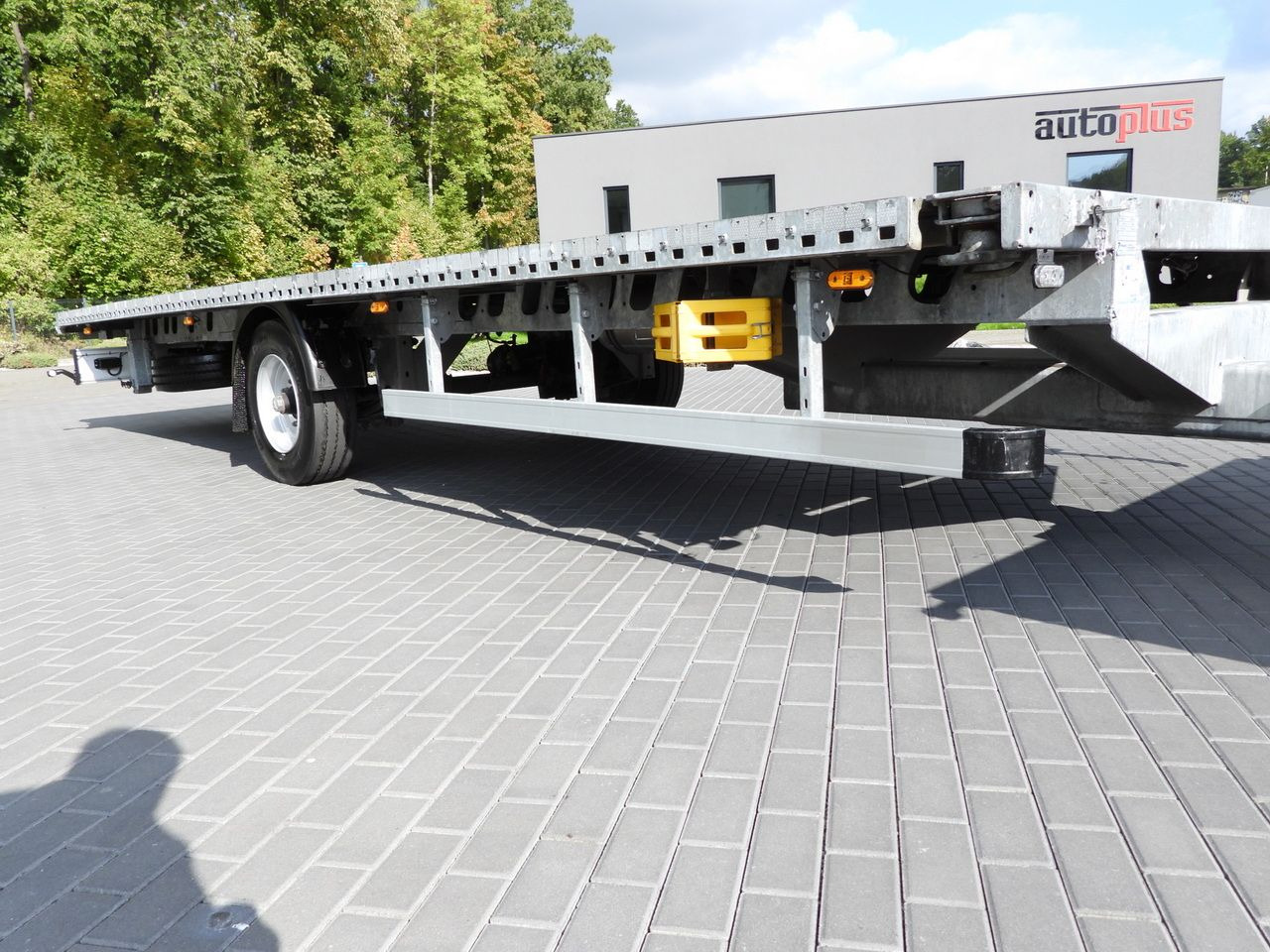 集装箱运输车/ 可拆卸车身的卡车 DAF LF 230 CONTAINER CARRIER PLATFORM + TRAILER WEBASTO CRUISE CONTROL LED LIGHTS PNEUMATICS AUTOMATIC TRANSMISSION  TWIN WHEELS AIR CONDITIONING  230HP：图41