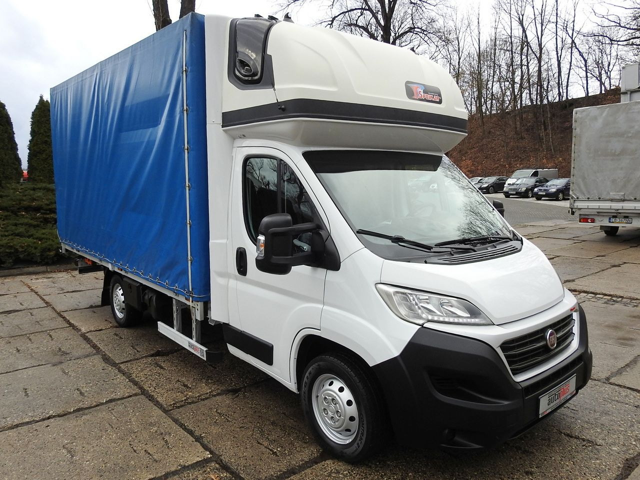 FIAT DUCATO TARPAULIN LIFT 9 PALLETS WEBASTO CRUISE CONTROL A/C LED LAMP 180HP - 侧帘货车:图4 FIAT DUCATO TARPAULIN LIFT 9 PALLETS WEBASTO CRUISE CONTROL A/C LED LAMP 180HP - 侧帘货车:图4