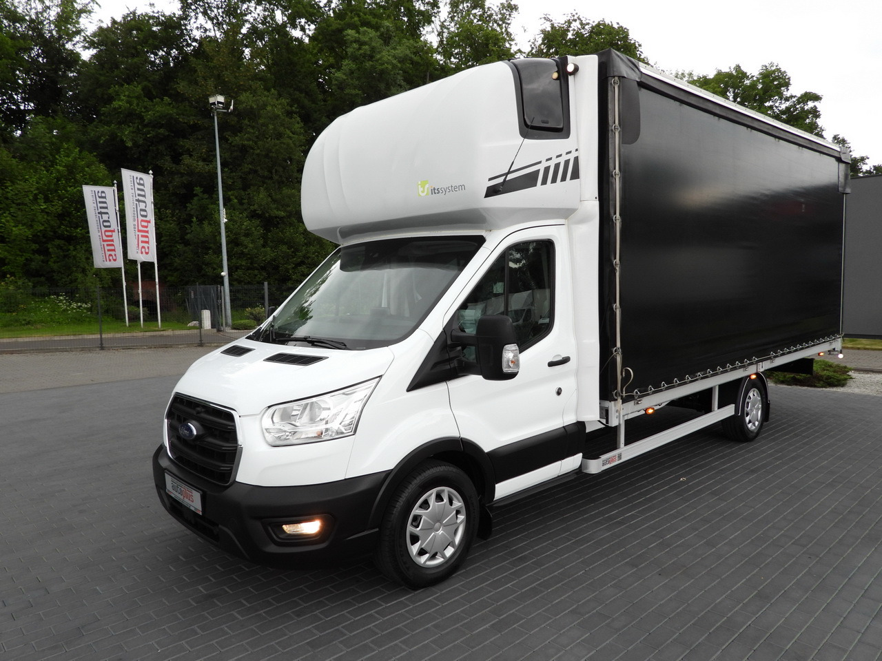 侧帘货车 FORD TRANSIT  TARPAULIN 10 PALLETS WEBASTO CRUISE CONTROL LED LIGHTS PNEUMATICS AIR CONDITIONING  160HP：图6