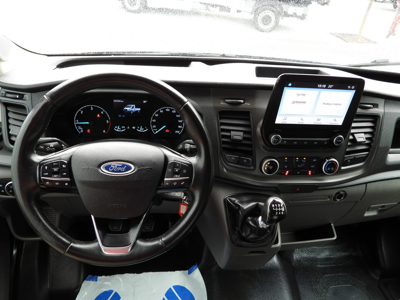 侧帘货车 FORD TRANSIT  TARPAULIN 10 PALLETS WEBASTO CRUISE CONTROL LED LIGHTS PNEUMATICS AIR CONDITIONING  160HP：图28