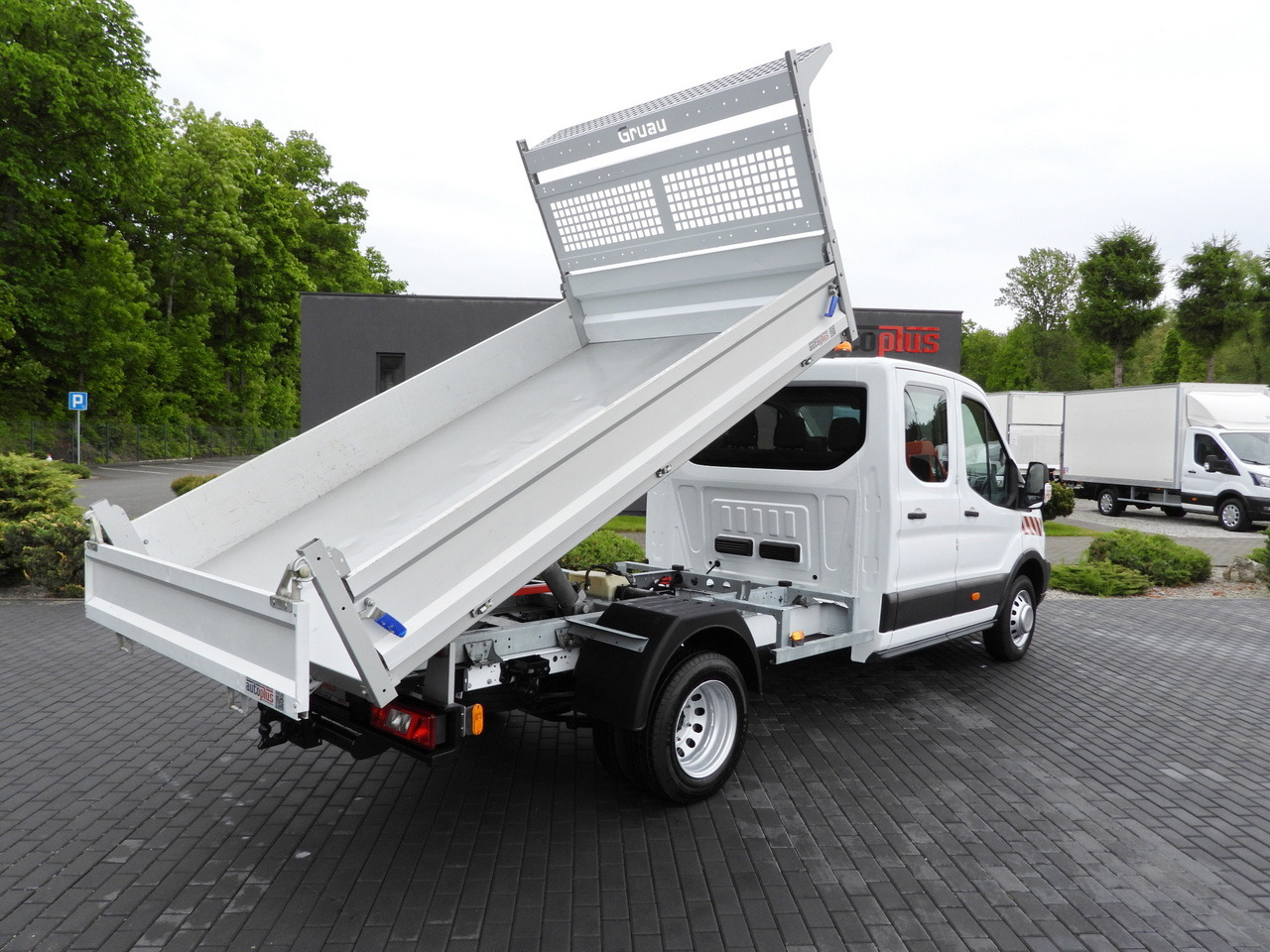 FORD TRANSIT TIPPER DOUBLE CABIN DOKA 6 SEATS CRUISE CONTROL AIR CONDITIONING TWIN WHEELS 170HP - 翻斗货车:图3 FORD TRANSIT TIPPER DOUBLE CABIN DOKA 6 SEATS CRUISE CONTROL AIR CONDITIONING TWIN WHEELS 170HP - 翻斗货车:图3