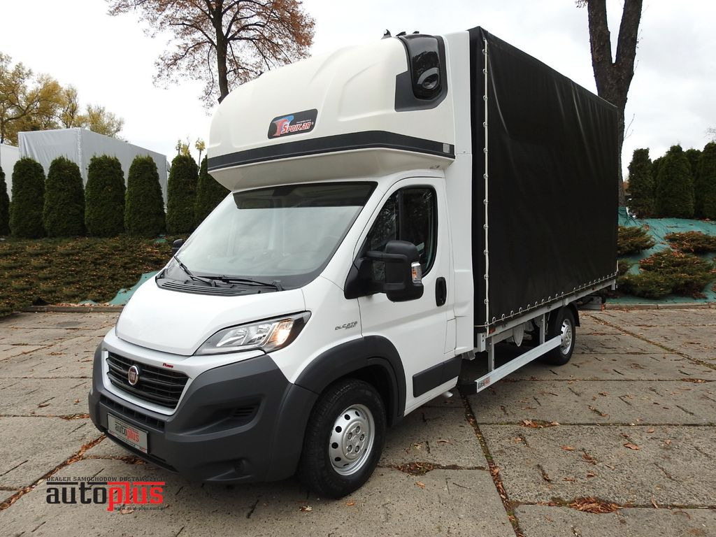 Fiat DUCATO PRITSCHE PLANE AUFZUG 8 PALETTEN WEBASTO - 侧帘货车:图1 Fiat DUCATO PRITSCHE PLANE AUFZUG 8 PALETTEN WEBASTO - 侧帘货车:图1