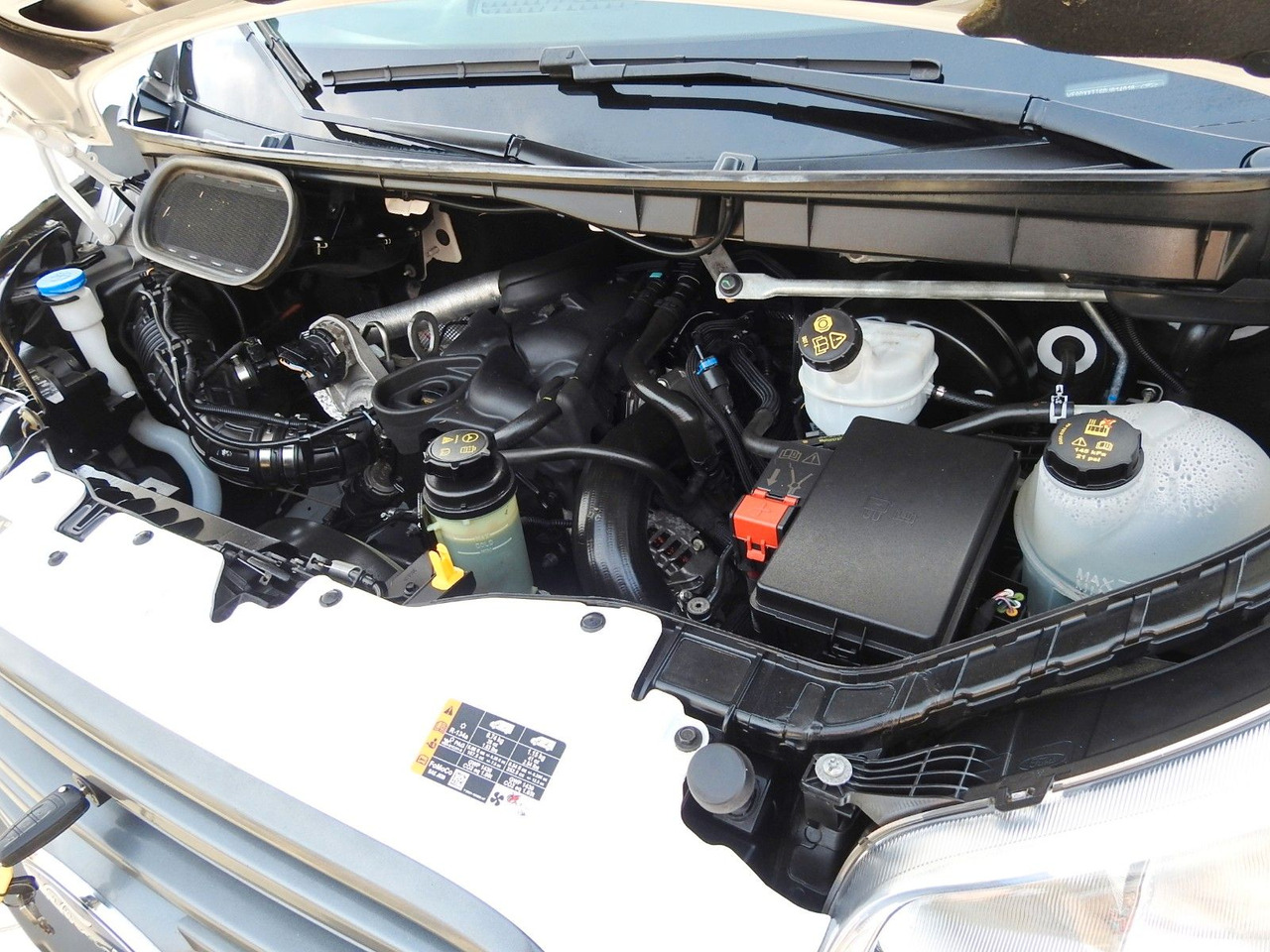 厢式货车 Ford TRANSIT  KOFFER AUFZUG 8 PALETTEN TEMPOMAT LED：图23
