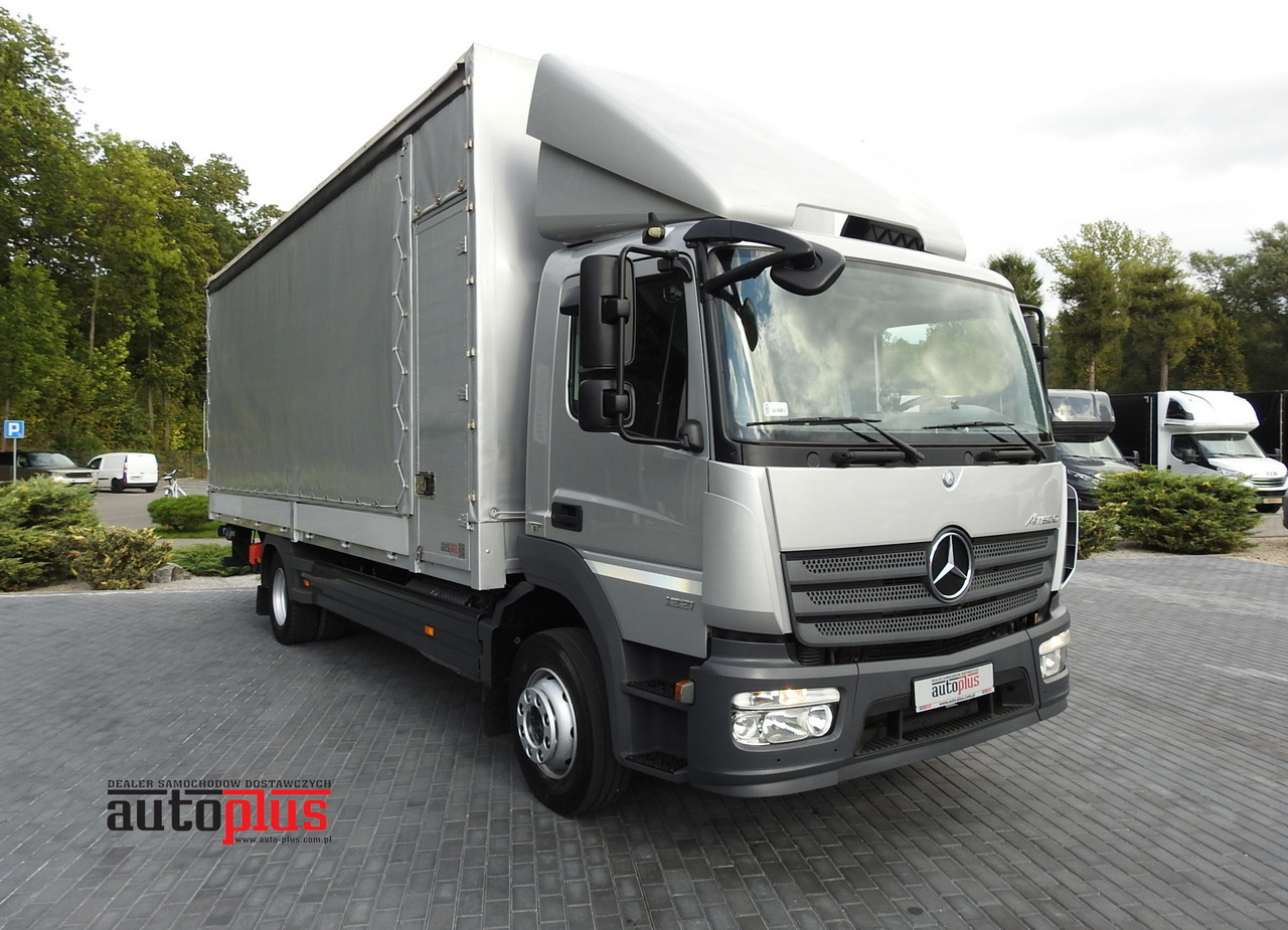 MERCEDES ATEGO 1221 TARPAULIN LIFT 16 PALLETS WEBASTO AIR CONDITIONING PNEUMATICS TWIN WHEELS 230HP - 侧帘货车:图1 MERCEDES ATEGO 1221 TARPAULIN LIFT 16 PALLETS WEBASTO AIR CONDITIONING PNEUMATICS TWIN WHEELS 230HP - 侧帘货车:图1