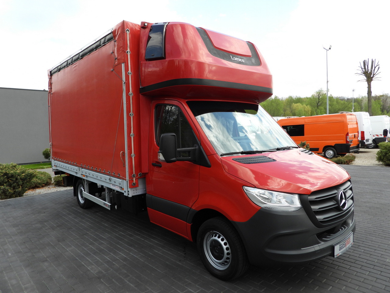 MERCEDES SPRINTER 316 8 PALLETS TARPAULIN LIFT CRUISE CONTROL AIR CONDITIONING 160HP - 侧帘货车:图4 MERCEDES SPRINTER 316 8 PALLETS TARPAULIN LIFT CRUISE CONTROL AIR CONDITIONING 160HP - 侧帘货车:图4