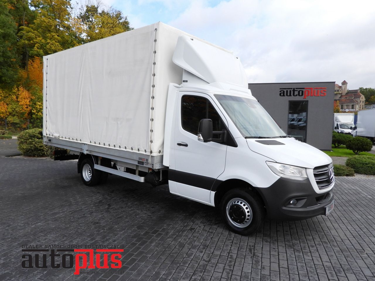 MERCEDES SPRINTER 316 TARPAULIN 10 PALLETS TWIN WHEELS AIR CONDITIONING 165HP - 侧帘货车:图1 MERCEDES SPRINTER 316 TARPAULIN 10 PALLETS TWIN WHEELS AIR CONDITIONING 165HP - 侧帘货车:图1