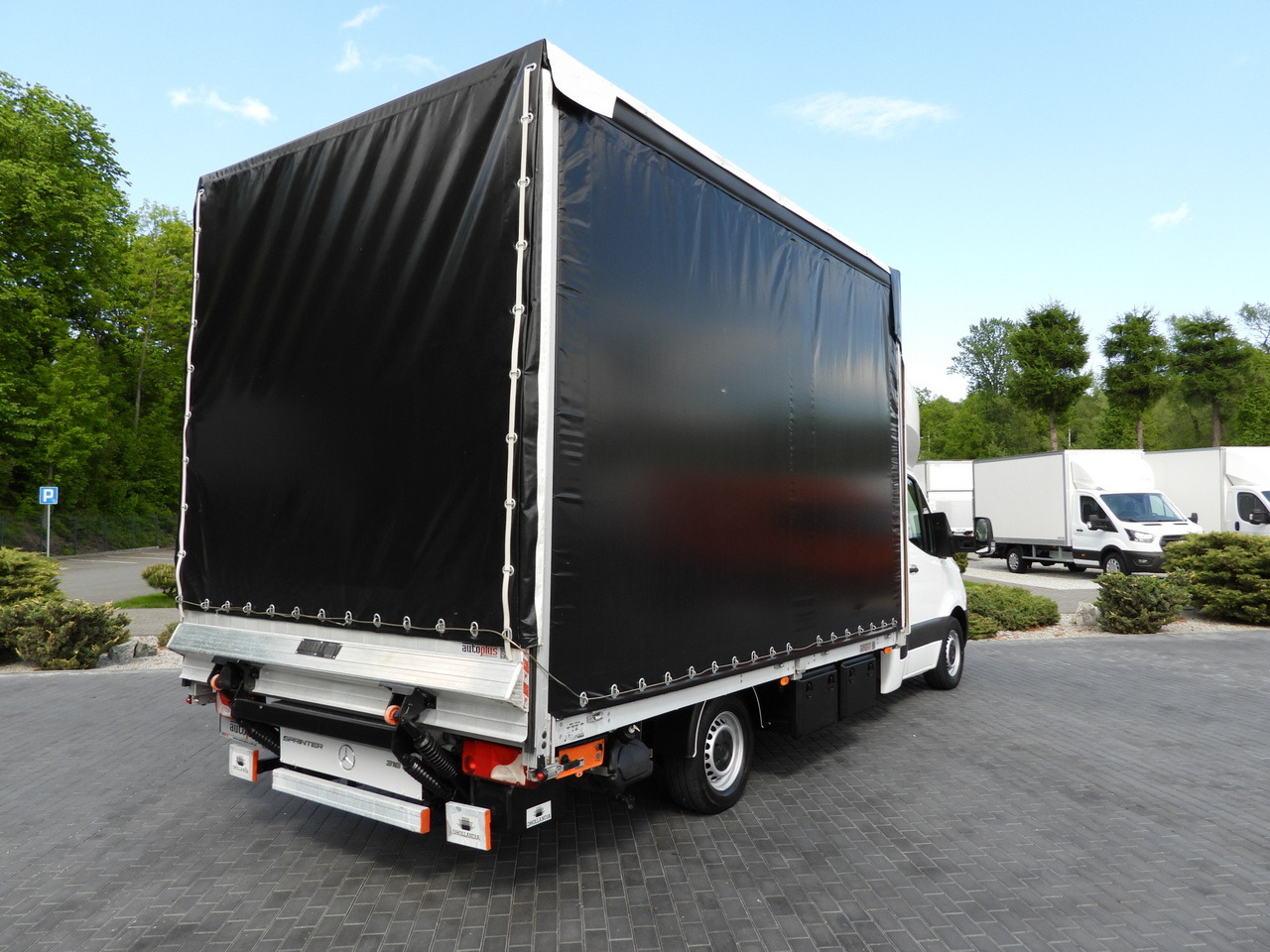 MERCEDES SPRINTER 316 TARPAULIN LIFT 10 PALLETS WEBASTO CRUISE CONTROL PNEUMATICS AIR CONDITIONING 160HP - 侧帘货车:图3 MERCEDES SPRINTER 316 TARPAULIN LIFT 10 PALLETS WEBASTO CRUISE CONTROL PNEUMATICS AIR CONDITIONING 160HP - 侧帘货车:图3