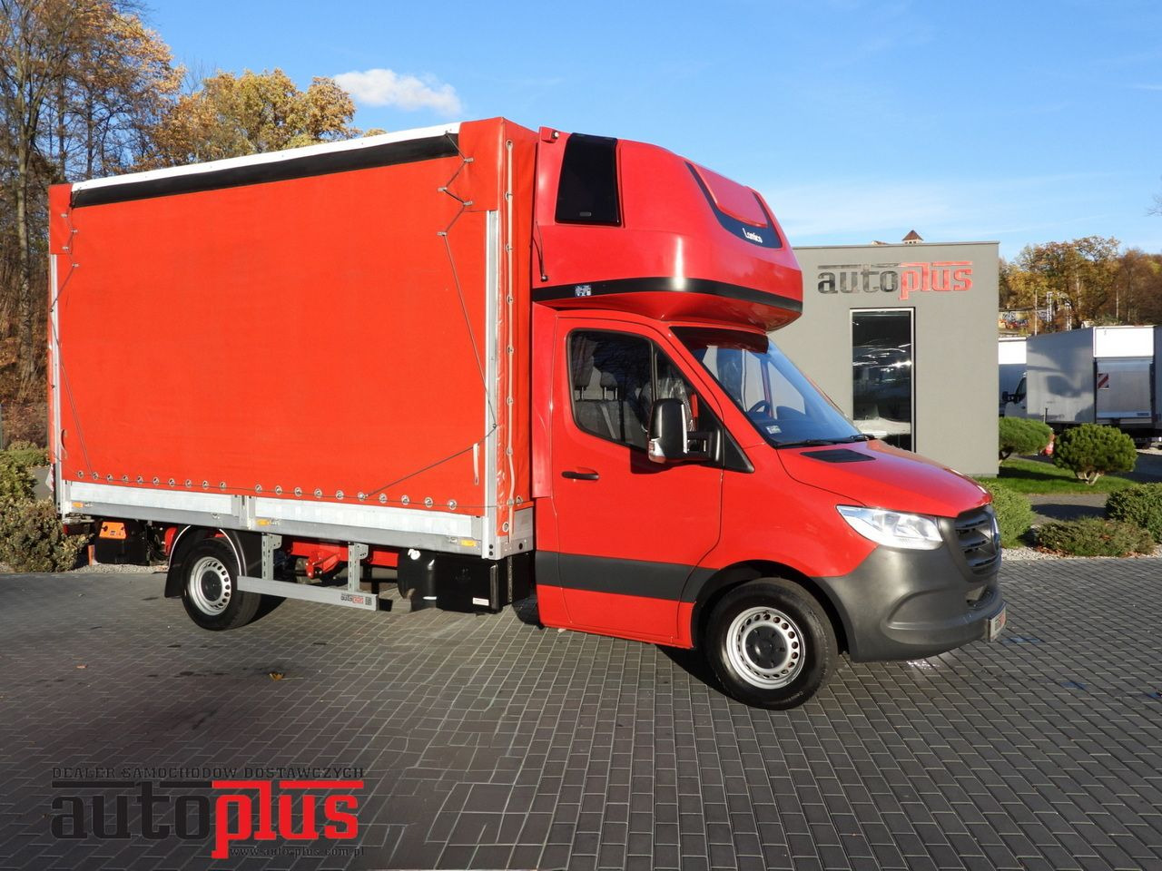MERCEDES SPRINTER 316 TARPAULIN LIFT 8 PALLETS WEBASTO CRUISE CONTROL AIR CONDITIONING 160HP - 侧帘货车:图1 MERCEDES SPRINTER 316 TARPAULIN LIFT 8 PALLETS WEBASTO CRUISE CONTROL AIR CONDITIONING 160HP - 侧帘货车:图1
