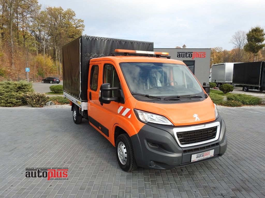 Peugeot BOXER PRITSCHE PLANE DOPPELKABINE DOKA 7 SITZE - 侧帘货车, 康比货车:图1 Peugeot BOXER PRITSCHE PLANE DOPPELKABINE DOKA 7 SITZE - 侧帘货车, 康比货车:图1