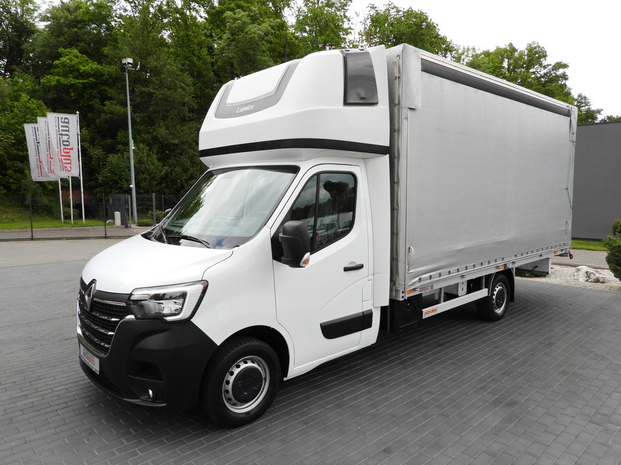 侧帘货车 RENAULT MASTER  TARPAULIN 10 PALLETS CRUISE CONTROL LED LIGHTS PNEUMATICS AIR CONDITIONING  165HP：图6