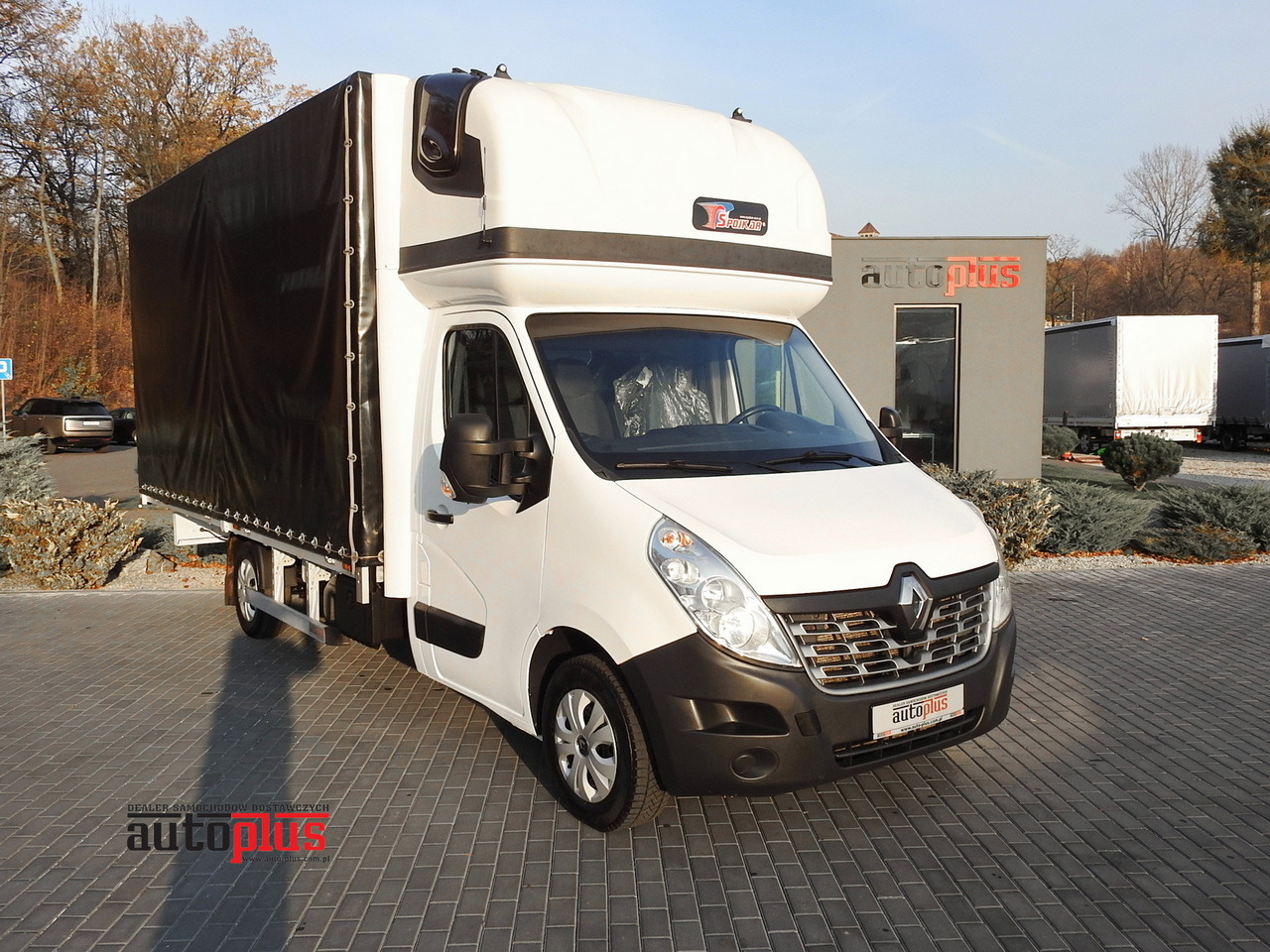 RENAULT MASTER TARPAULIN 10 PALLETS WEBASTO CRUISE CONTROL AIR CONDITIONING PNEUMATICS 170HP - 侧帘货车:图1 RENAULT MASTER TARPAULIN 10 PALLETS WEBASTO CRUISE CONTROL AIR CONDITIONING PNEUMATICS 170HP - 侧帘货车:图1