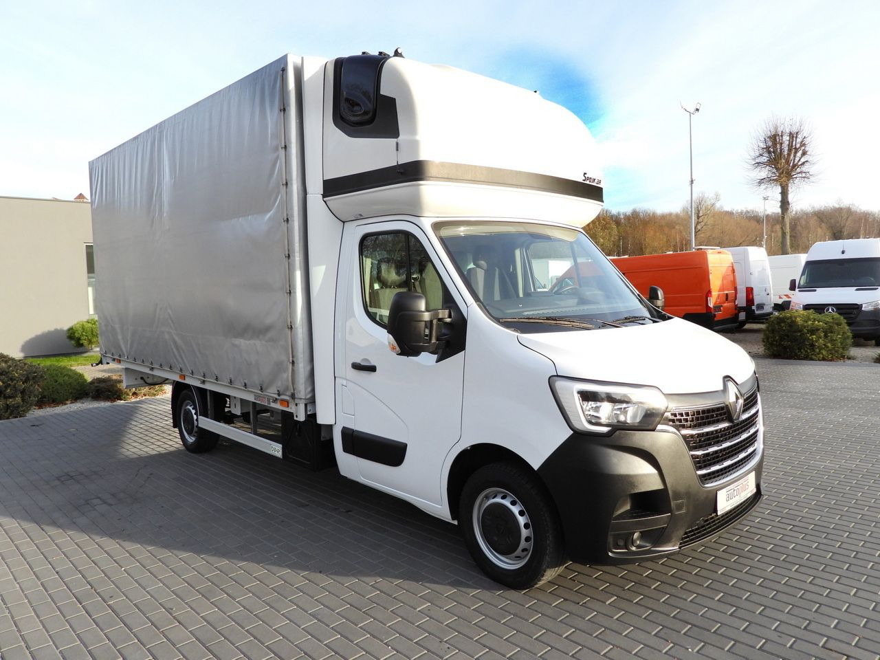 RENAULT MASTER TARPAULIN 10 PALLETS WEBASTO CRUISE CONTROL LED LIGHTS PNEUMATICS AIR CONDITIONING 165HP - 侧帘货车:图4 RENAULT MASTER TARPAULIN 10 PALLETS WEBASTO CRUISE CONTROL LED LIGHTS PNEUMATICS AIR CONDITIONING 165HP - 侧帘货车:图4