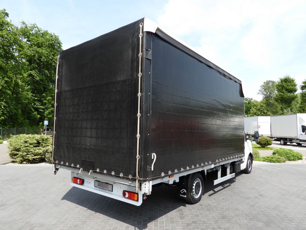 RENAULT MASTER TARPAULIN 12 PALLETS WEBASTO CRUISE CONTROL LED LIGHTS PNEUMATICS AIR CONDITIONING 165HP - 侧帘货车:图3 RENAULT MASTER TARPAULIN 12 PALLETS WEBASTO CRUISE CONTROL LED LIGHTS PNEUMATICS AIR CONDITIONING 165HP - 侧帘货车:图3