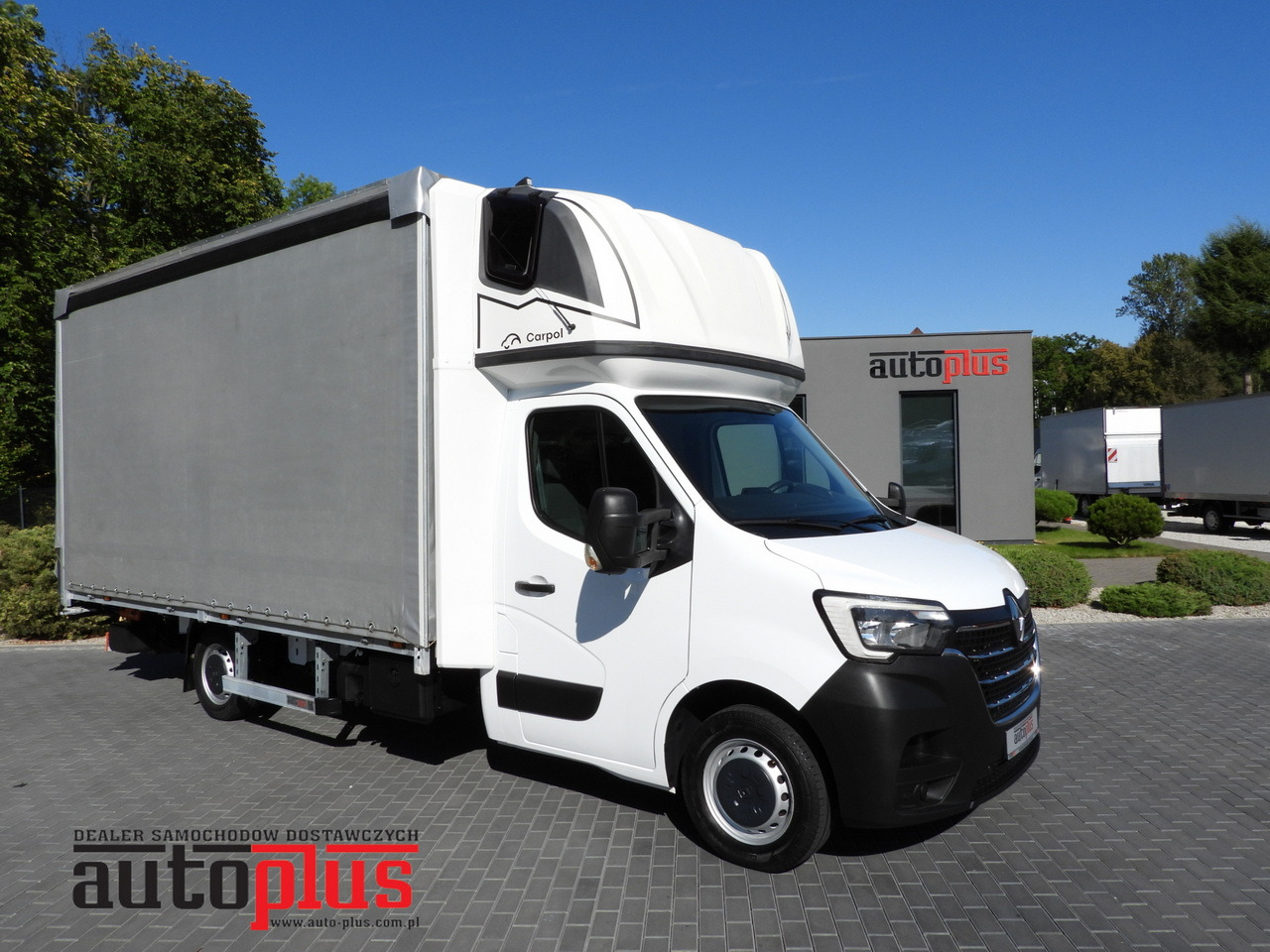 RENAULT MASTER TARPAULIN LIFT 10 PALLETS WEBASTO CRUISE CONTROL LED LIGHTS PNEUMATICS AIR CONDITIONING 165HP - 侧帘货车:图1 RENAULT MASTER TARPAULIN LIFT 10 PALLETS WEBASTO CRUISE CONTROL LED LIGHTS PNEUMATICS AIR CONDITIONING 165HP - 侧帘货车:图1