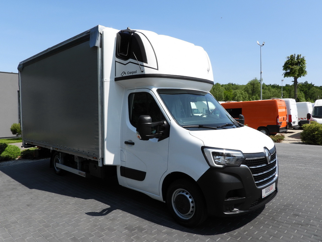 RENAULT MASTER TARPAULIN LIFT 10 PALLETS WEBASTO CRUISE CONTROL LED LIGHTS PNEUMATICS AIR CONDITIONING 165HP - 侧帘货车:图4 RENAULT MASTER TARPAULIN LIFT 10 PALLETS WEBASTO CRUISE CONTROL LED LIGHTS PNEUMATICS AIR CONDITIONING 165HP - 侧帘货车:图4