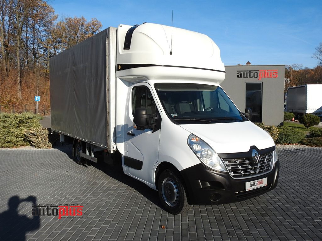 Renault MASTER PRITSCHE PLANE 10 PALETTEN TEMPOMAT - 侧帘货车:图1 Renault MASTER PRITSCHE PLANE 10 PALETTEN TEMPOMAT - 侧帘货车:图1