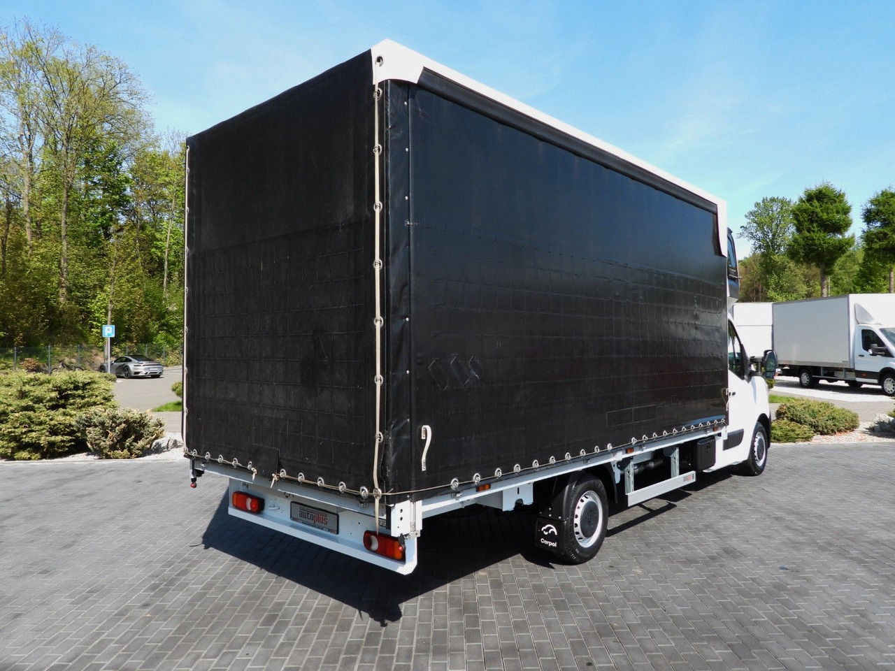 Renault MASTER PRITSCHE PLANE 10 PALETTEN WEBASTO A/C - 侧帘货车:图3 Renault MASTER PRITSCHE PLANE 10 PALETTEN WEBASTO A/C - 侧帘货车:图3