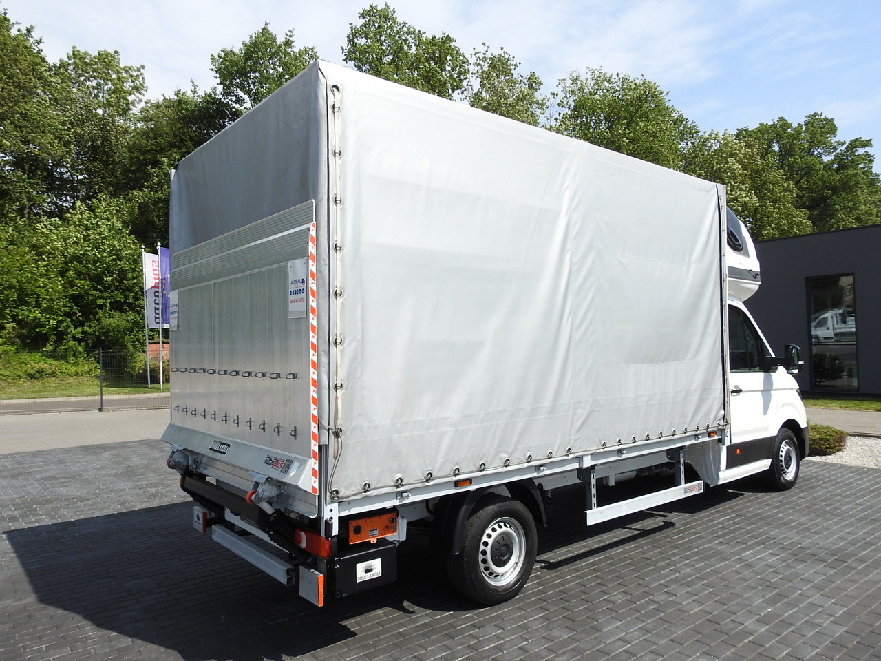 侧帘货车 VOLKSWAGEN CRAFTER TARPAULIN LIFT 8 PALLETS WEBASTO CRUISE CONTROL  180HP：图14