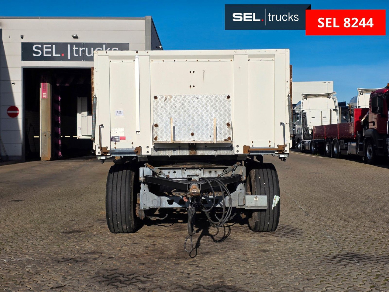 Ackermann PA-F18/7,1E BPA+ / Baustoff / 40 mm - 栏板式/ 平板拖车:图2 Ackermann PA-F18/7,1E BPA+ / Baustoff / 40 mm - 栏板式/ 平板拖车:图2