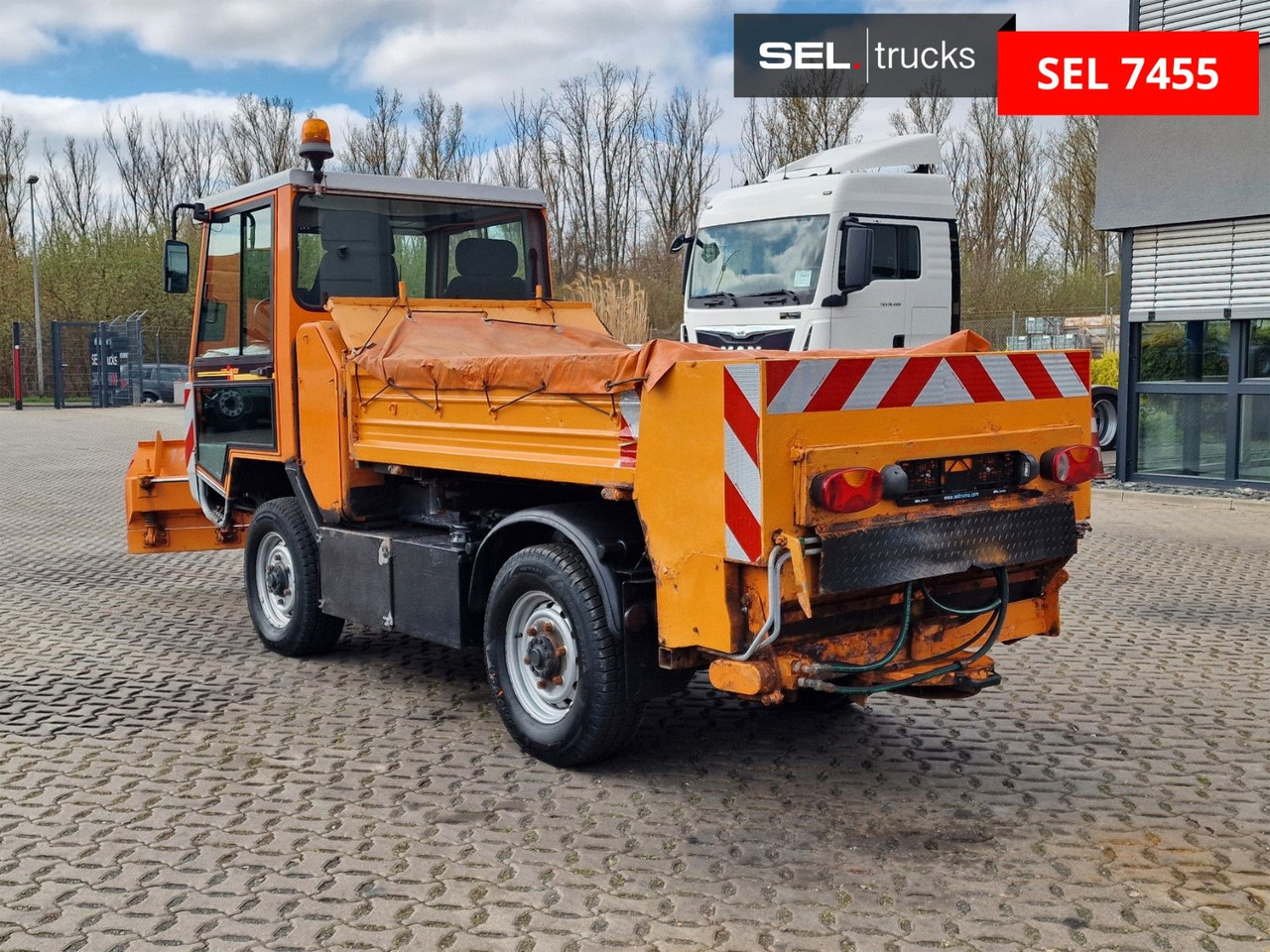 道路清扫机 BokiMobil 1151 Schneepflug：图7