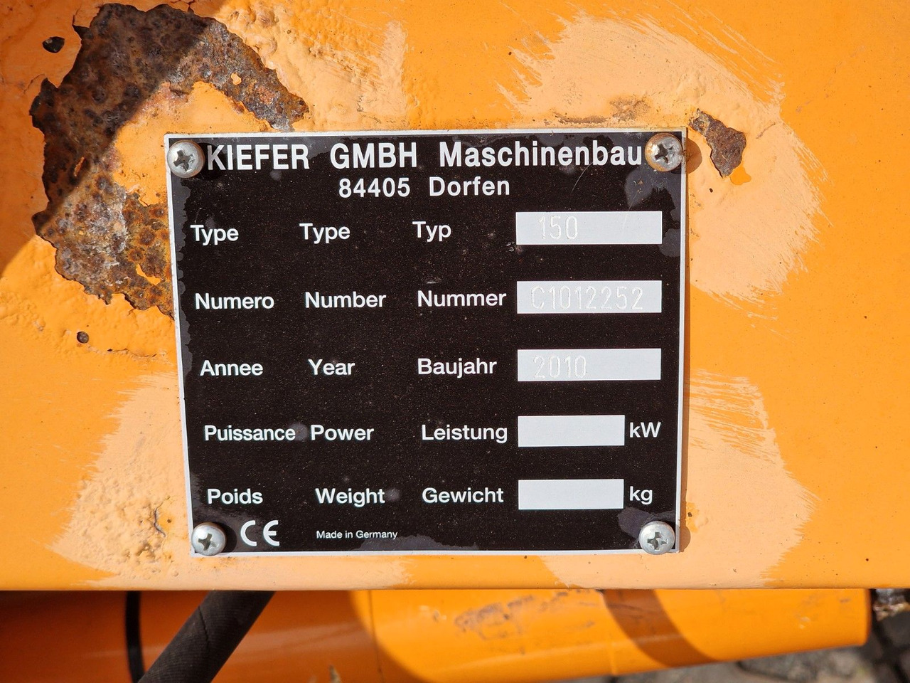 道路清扫机 BokiMobil 1151 Schneepflug：图22