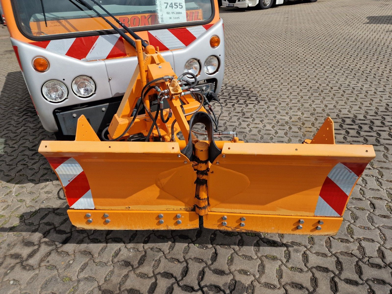 道路清扫机 BokiMobil 1151 Schneepflug：图21