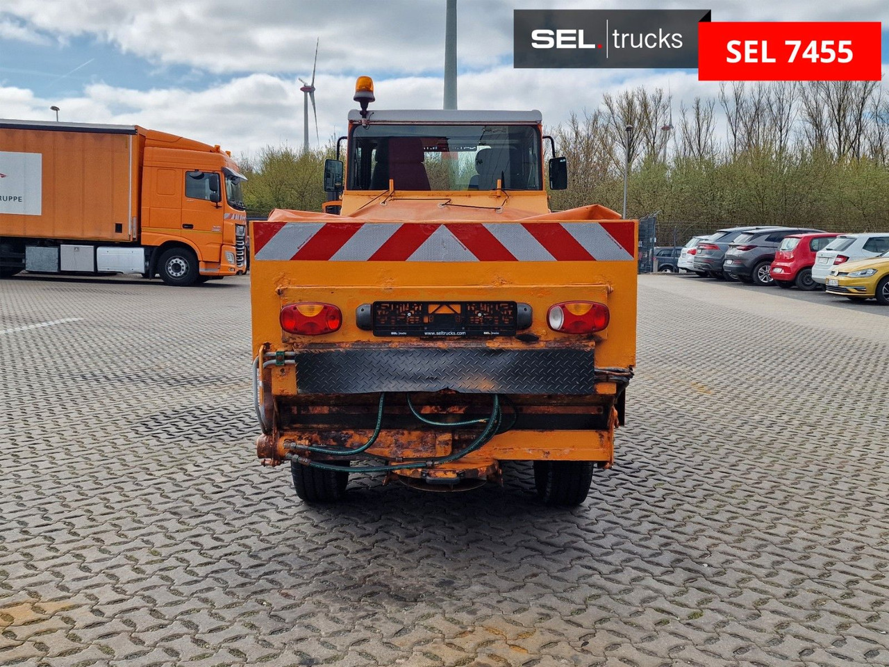 道路清扫机 BokiMobil 1151 Schneepflug：图6