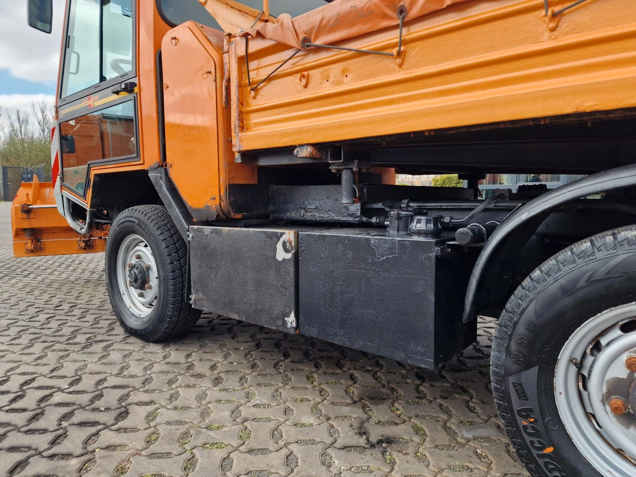 道路清扫机 BokiMobil 1151 Schneepflug：图11