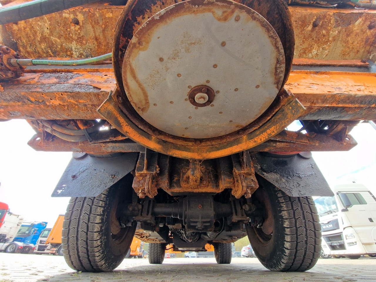 道路清扫机 BokiMobil 1151 Schneepflug：图17