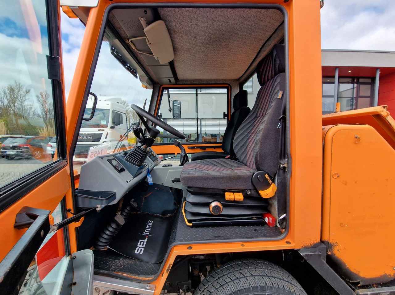 道路清扫机 BokiMobil 1151 Schneepflug：图26