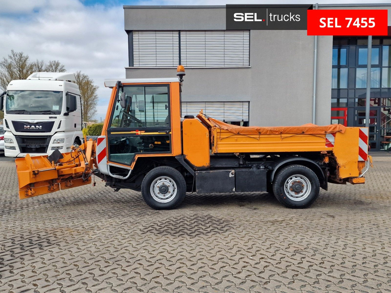 道路清扫机 BokiMobil 1151 Schneepflug：图8